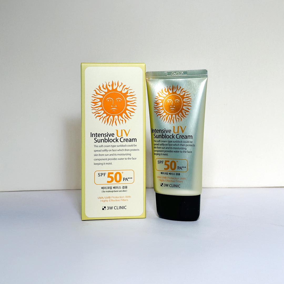 3w Clinic Intensive UV Sunblock Cream 70 ml - Image 3
