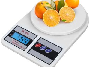 Electronic Kitchen Scale, Digital Lcd Display Sf- 400
